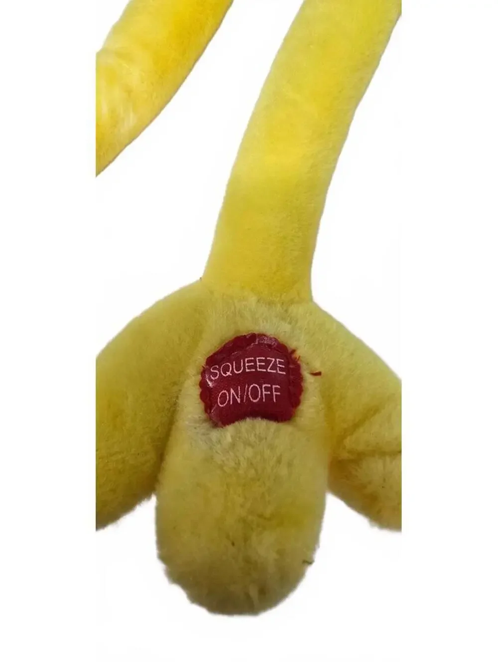 Vintage Fisher-Price Plush Singing Bird with Teddy Bear